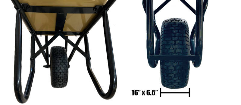Heavy Duty Professional Grade Excavator Wheelbarrow details